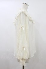 画像3: axes femme kawaii / ヴィンテージシフォンブラウス M 生成り H-26-08-22-1054-AX-BL-NS-ZH (3)