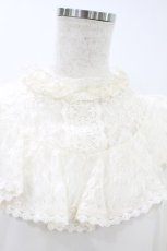 画像4: axes femme kawaii / ヴィンテージシフォンブラウス M 生成り H-26-08-22-1054-AX-BL-NS-ZH (4)