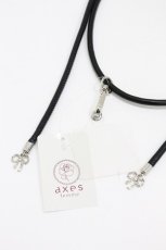 画像2: axes femme / スライド丸紐スマホストラップ  ブラック H-26-08-22-1009-AX-ZA-NS-ZH (2)