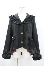 画像1: axes femme / フィッシュテールレースジャケット M ブラック H-26-08-22-1062-AX-JA-NS-ZH (1)