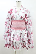 画像1: majoretty / まゆろん/浴衣セット M 白 H-26-08-22-1011-LO-OP-NS-ZH (1)