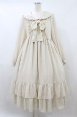 画像1: Physical Drop / クラシカルセーラーワンピース Free 生成り H-26-08-22-1018-LO-OP-NS-ZH (1)
