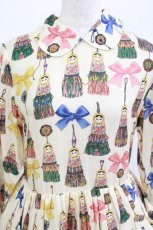 画像4: Jane Marple / Little tassel dollsのDayドレス  アイボリー H-26-08-22-011-JM-OP-KB-ZH (4)