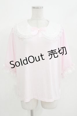Preview of まゆろん/半袖プルオーバー 4L ピンク