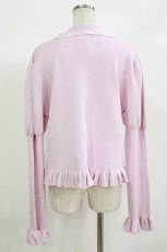 画像3: virally / 星名桜子/フリルニットトップス 5L ピンク H-26-08-23-035-LO-TO-NS-ZH (3)