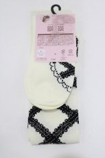 画像2: m petit by misako / AMOVKレースアップR  オフ/ブラック H-26-08-23-039-LO-ZA-NS-ZH (2)