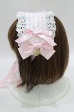画像2: BABY,THE STARS SHINE BRIGHT / プリンセスドロップヘッドドレス  ピンク H-26-08-23-050-BA-AC-NS-ZH (2)