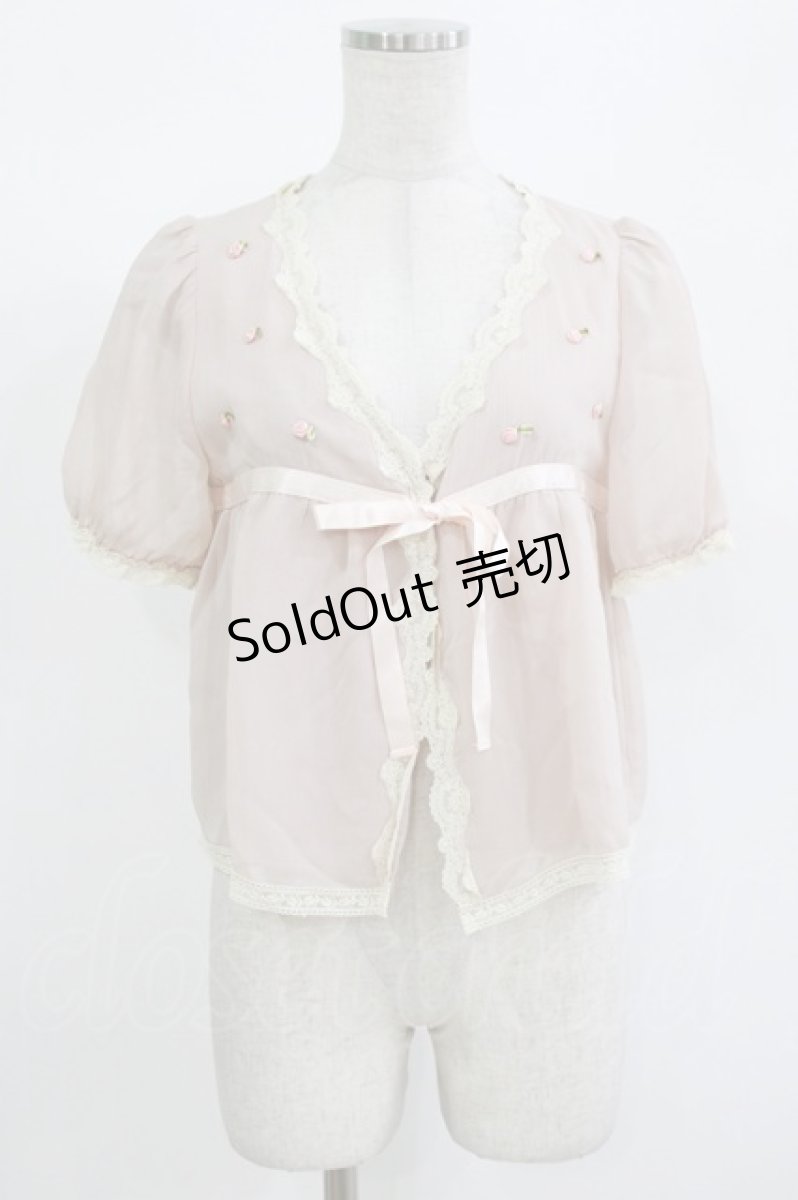 画像1: Katie / ローズボレロ  PINK H-26-08-23-1035-LO-TO-AK-ZH (1)