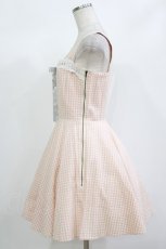 画像2: Katie / ギンガムノースリーブワンピース FREE PINK H-26-08-23-1005-LO-OP-AK-ZH (2)