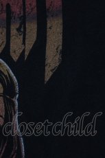 画像4: BLACK MORAL / プリント半袖カットソー  黒 H-26-08-23-1060-GO-BL-AK-ZH (4)