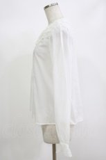 画像2: Emily Temple cute / ロゴレースカラーブラウス M 白 H-26-08-23-1061-ET-BL-NS-ZH (2)