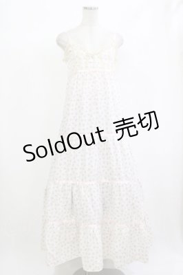 Preview of 花柄キャミワンピース  オフ