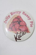 画像1: Katie / 缶バッジ  PINK H-26-08-23-1073-LO-ZA-AK-ZH (1)