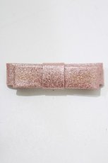 画像2: Katie / リボンバレッタ  PINK H-26-08-23-1075-LO-AC-AK-ZH (2)