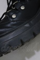 画像7: YOSUKE / 厚底レースアップシューズ LL 黒 H-26-08-23-1078-PU-SH-AK-ZH (7)