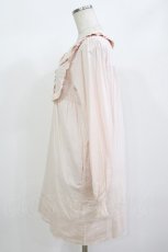 画像2: Katie / フロントボタンフリルワンピース  PINK H-26-08-23-1011-LO-OP-AK-ZH (2)