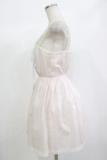 画像2: Katie / レース切替ノースリーブワンピース  PINK H-26-08-23-1016-LO-OP-AK-ZH (2)