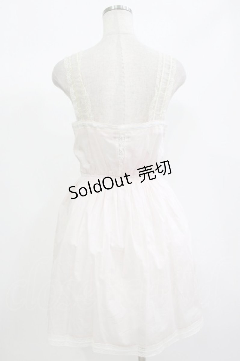 画像3: Katie / レース切替ノースリーブワンピース  PINK H-26-08-23-1016-LO-OP-AK-ZH (3)