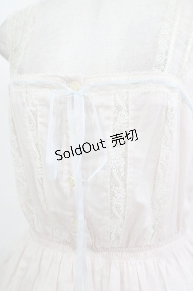画像4: Katie / レース切替ノースリーブワンピース  PINK H-26-08-23-1016-LO-OP-AK-ZH (4)