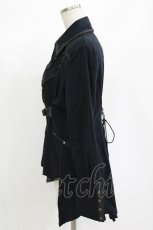 画像2: Ozz Croce / 刺繍ブラウス  黒 H-26-08-23-1024-OO-BL-AK-ZH (2)