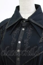 画像4: Ozz Croce / 刺繍ブラウス  黒 H-26-08-23-1024-OO-BL-AK-ZH (4)