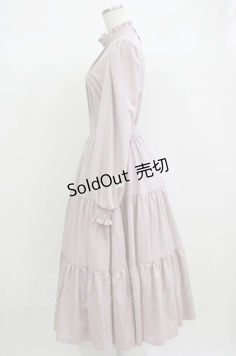 画像2: m petit by misako / AM*レースティアードワンピース M ピンク H-26-08-23-011-LO-OP-YZ-ZH (2)