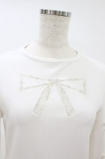 画像3: Lolime by mellfy memory / only ribbons カットソー M 白 H-26-08-24-037-LO-TO-NS-ZH (3)