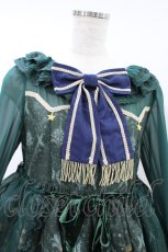画像4: Angelic Pretty / メルカトル骨董品店ワンピース Free グリーン H-26-08-24-014-AP-OP-NS-ZH (4)
