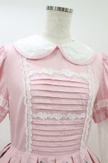 画像4: BABY,THE STARS SHINE BRIGHT / チェス柄アリスのカフェワンピース Free ピンク H-26-08-24-016-BA-OP-NS-ZH (4)