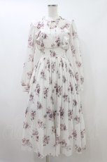 画像1: evelyn / オリジナル花柄ロングワンピース Free オフ H-26-08-24-025-LO-OP-NS-ZH (1)