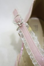 画像4: Cherirulu Chocola / クロスストラップシューズ L ピンク H-26-08-25-003-LO-SH-NS-ZH (4)