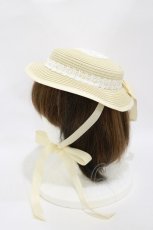 画像1: Eri Aino's collaboration / 愛野えり/AE*ブレードキャノティエ  生成り H-26-08-25-007-LO-AC-NS-ZH (1)
