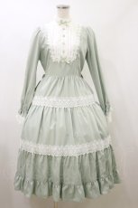 画像1: Innocent World / エリシアワンピース M スズラン×オフ/Lily of the valley×White H-26-08-25-068-IW-OP-NS-ZH (1)