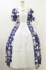 画像1: axes femme kawaii / 10thアニバーサリーワンピース M ネイビー H-26-08-25-070-AX-OP-NS-ZH (1)