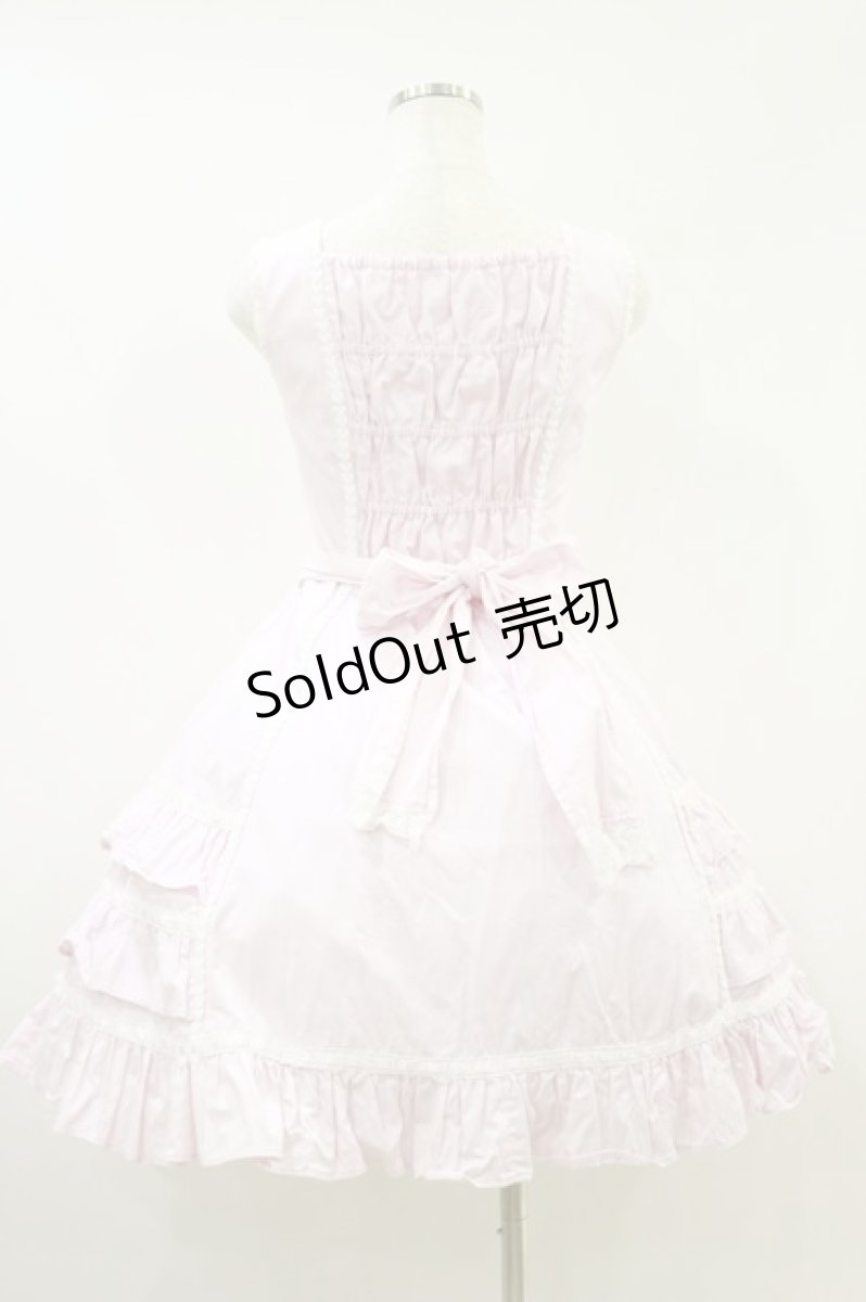 画像2: Angelic Pretty / ハートポッケジャンパースカート Free ピンク H-26-08-25-074-AP-OP-NS-ZH (2)