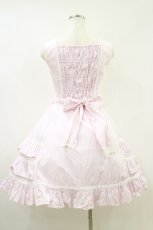 画像2: Angelic Pretty / ハートポッケジャンパースカート Free ピンク H-26-08-25-074-AP-OP-NS-ZH (2)