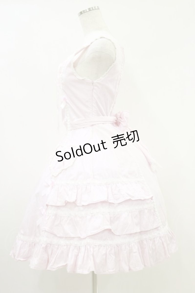 画像3: Angelic Pretty / ハートポッケジャンパースカート Free ピンク H-26-08-25-074-AP-OP-NS-ZH (3)
