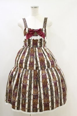 Preview of St.Lily Wolf〜狼騎士と百合の誓い〜柄ジャンパースカートII Free ボルドー