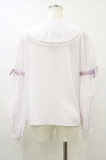 画像2: Amavel / Fancy POP Daydreamドットブラウス Free オフ/ピンク H-26-08-25-028-CA-BL-NS-ZH (2)