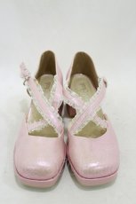 画像1: Cherirulu Chocola / クロスストラップシューズ L ピンク H-26-08-25-003-LO-SH-NS-ZH (1)