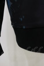 画像3: NieR Clothing / 総柄ZIPパーカー F 黒 H-26-08-26-1012-PU-TO-AK-ZH (3)