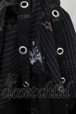 画像5: h.ANARCHY / プリントイレギュラスカート  黒 H-26-08-26-013-HN-SK-AK-ZH (5)