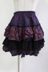 画像1: PUTUMAYO / Wonderland2wayスカート  紺 H-26-08-26-016-PT-SK-AK-ZH (1)