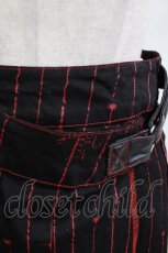 画像6: h.ANARCHY / プリントベルトスカート  黒×赤 H-26-08-26-017-HN-SK-AK-ZH (6)