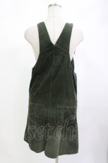画像3: Candy Stripper / CND CORDUROY JUMPER SKIRT 2 カーキ H-26-08-26-019-PU-OP-KB-ZH (3)