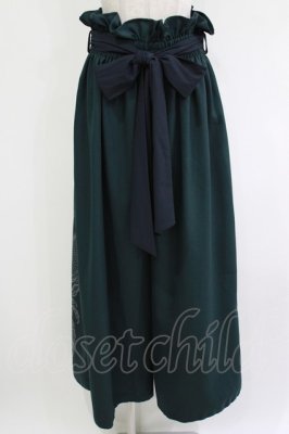 Preview of ハイウエストワイドパンツ  グリーン