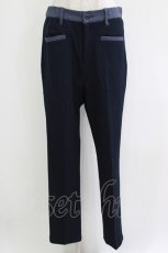 画像1: MILKBOY / 2TONE PANTS  ネイビー H-26-08-27-1046-MB-PA-KB-ZH (1)