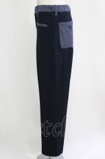 画像2: MILKBOY / 2TONE PANTS  ネイビー H-26-08-27-1046-MB-PA-KB-ZH (2)