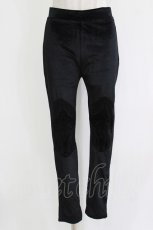 画像1: Restyle / Beaded leggings L ブラック H-26-08-27-1047-GO-PA-KB-ZH (1)