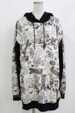画像1: MILKBOY / KILL IT SOFTLY HOODIE  モノトーン×クロ H-26-08-27-1050-MB-TO-KB-ZH (1)